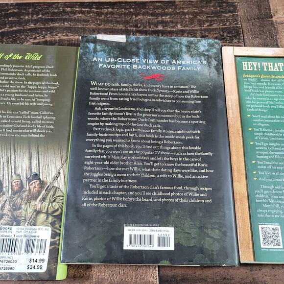 Duck Dynasty 3 Book Lot Si-Cology..Happy,Happy,Happy.. The Duck Commander Family - Picture 6 of 7